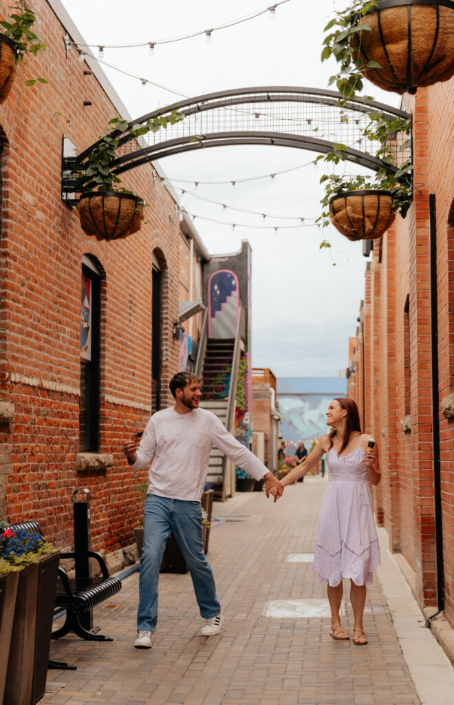 Unique engagement session ideas by Colorado wedding photographer Mrs. Ferree Photography