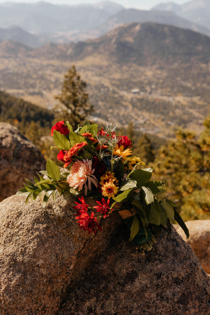 Fall Colorado elopement at Hermit Park Open Space 