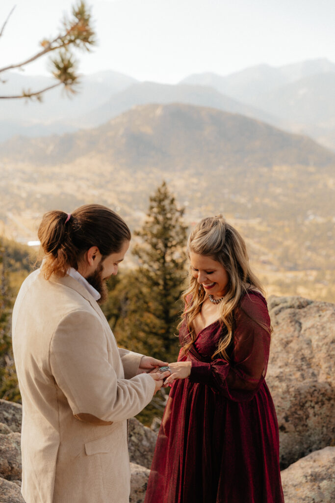 Fall Colorado elopement at Hermit Park Open Space 