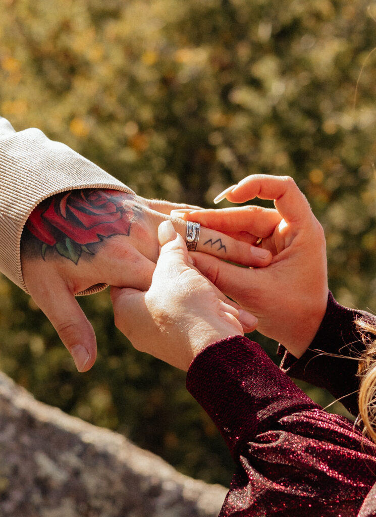 Fall Colorado elopement at Hermit Park Open Space 