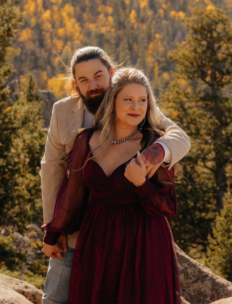 Fall Colorado elopement at Hermit Park Open Space 