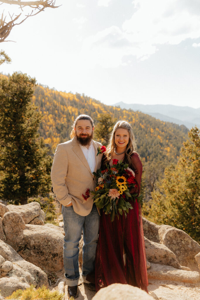 Fall Colorado elopement at Hermit Park Open Space 