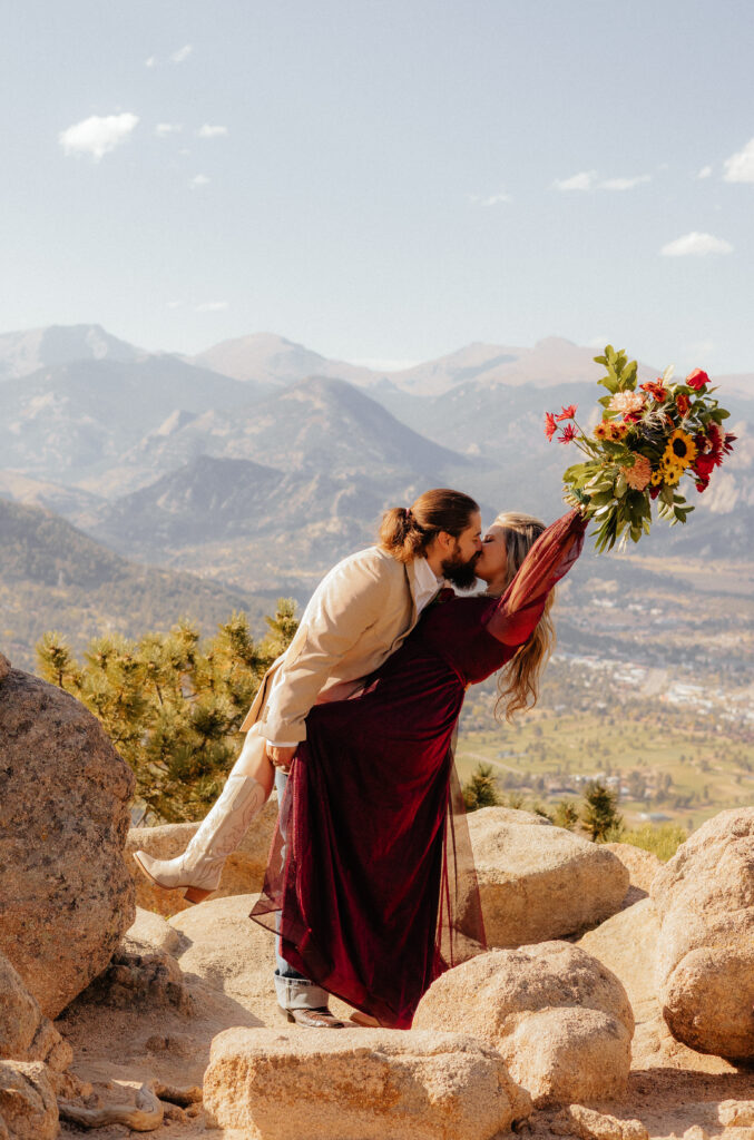 Fall Colorado elopement at Hermit Park Open Space 