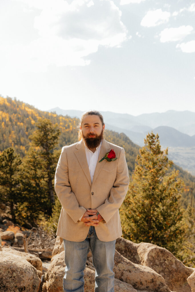 Fall Colorado elopement at Hermit Park Open Space 