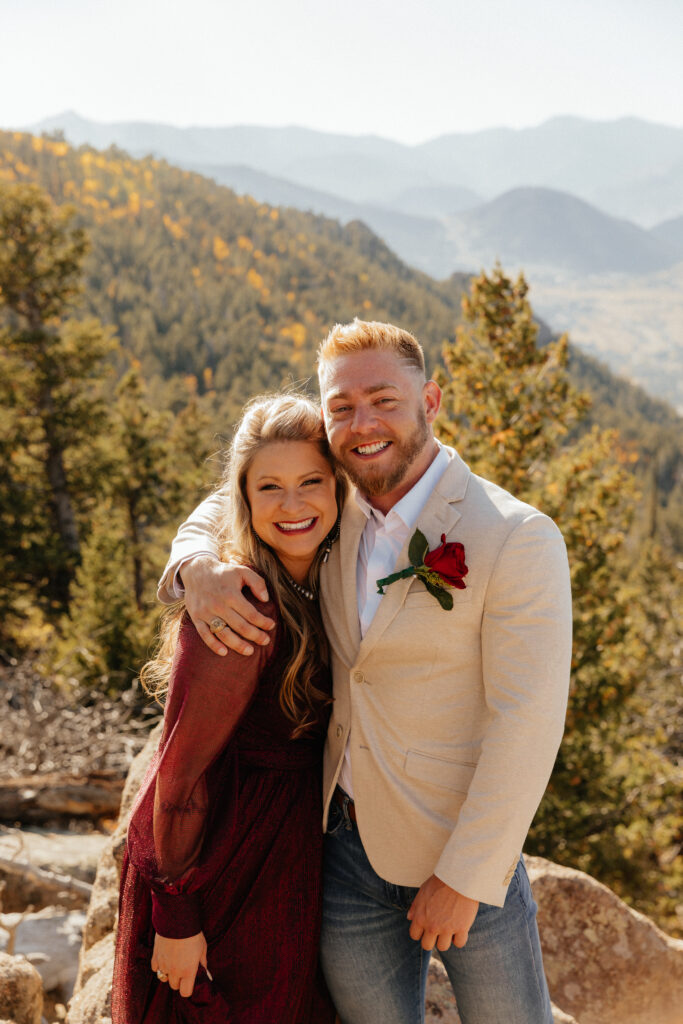 Fall Colorado elopement at Hermit Park Open Space 