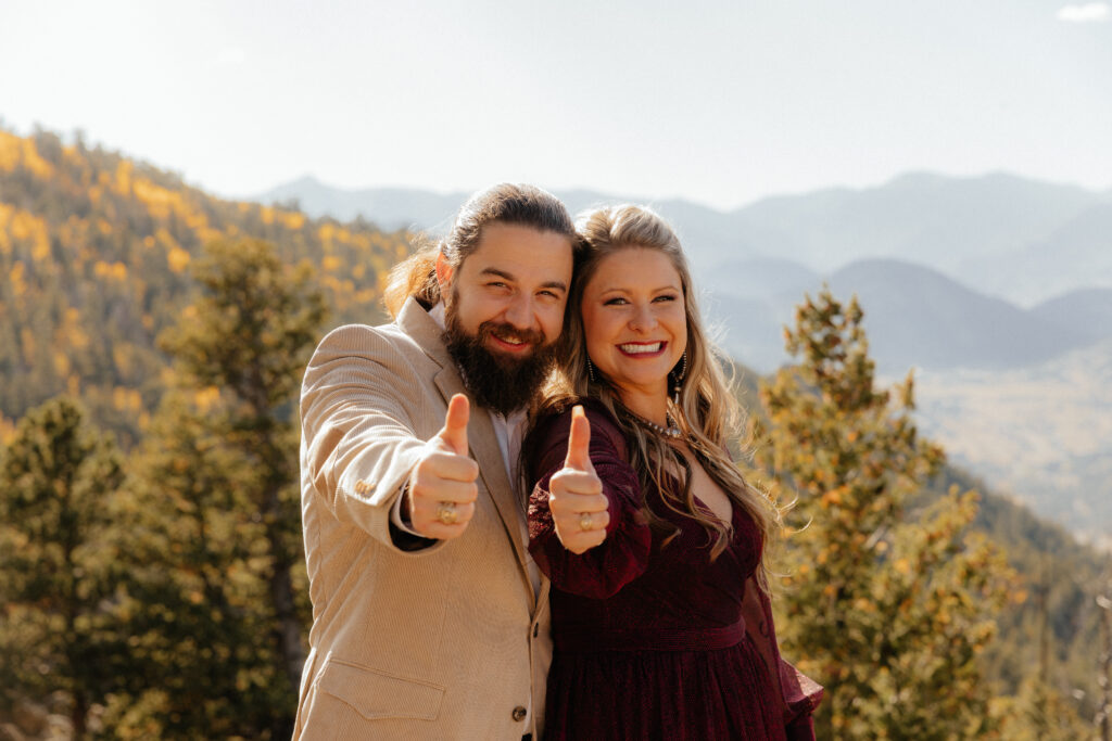 Fall Colorado elopement at Hermit Park Open Space 