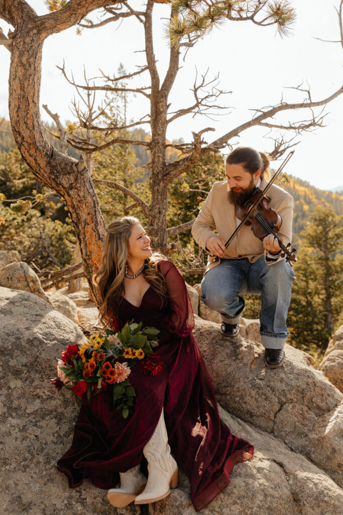 Fall Colorado elopement at Hermit Park Open Space 