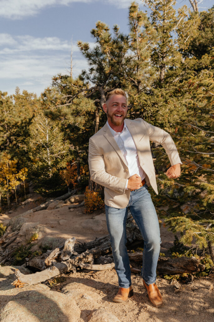 Fall Colorado elopement at Hermit Park Open Space 