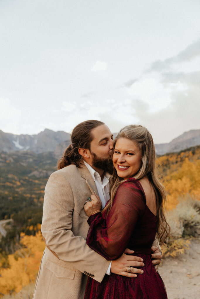 Fall elopement in Rocky Mountain National Park