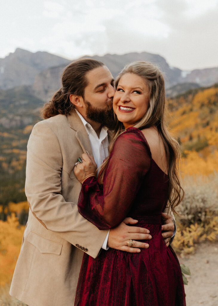 Fall elopement in Rocky Mountain National Park