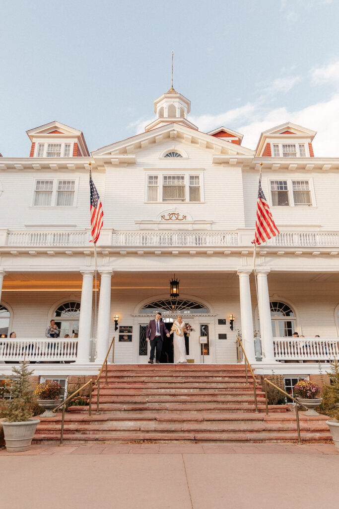 photos of wedding venue the stanley hotel in northern colorado