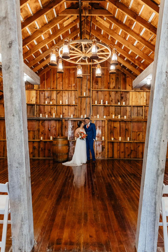 photos of ceremony setup at crooked willow farms in colorado springs in northern colorado