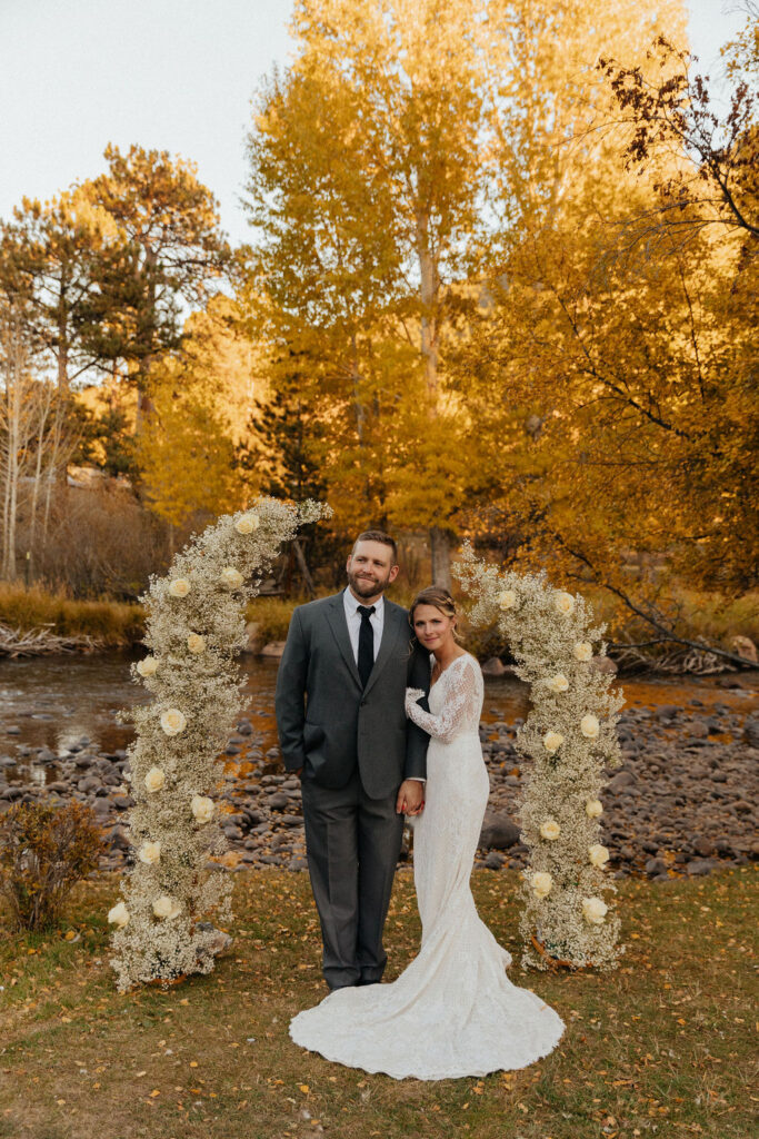 venue on the rocks wedding photo in northern colorado