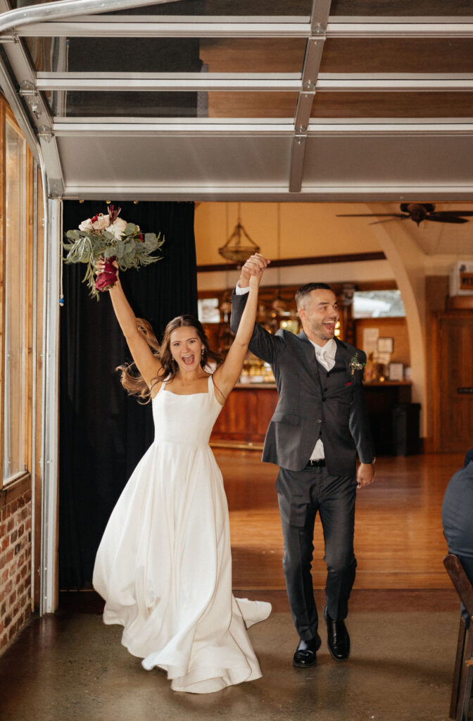 reception entrance at berthoud co wedding venue