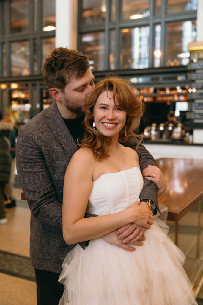 Romantic Union Station Engagement Session 