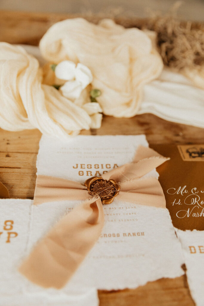 Western Wedding Invitation Suite 