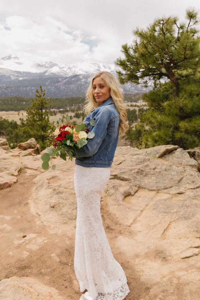 3M Curve Wedding Photos in Rocky Mountain National Park 