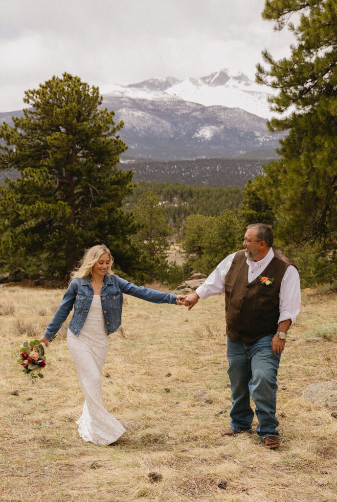 3M Curve Wedding Photos in Rocky Mountain National Park 