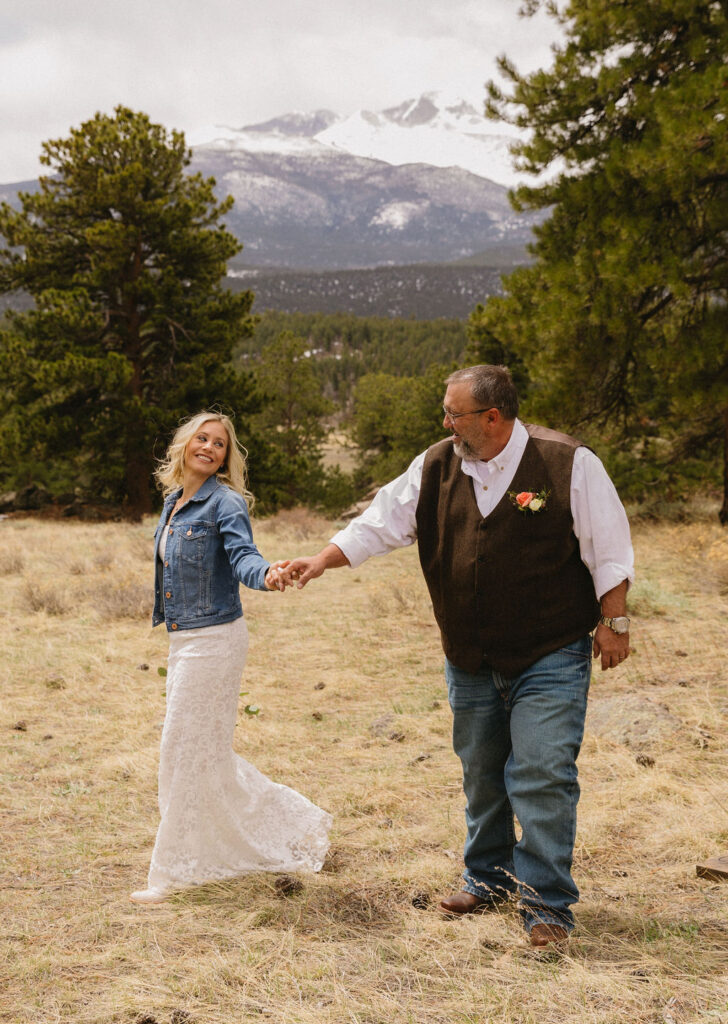 3M Curve Wedding Photos in Rocky Mountain National Park 