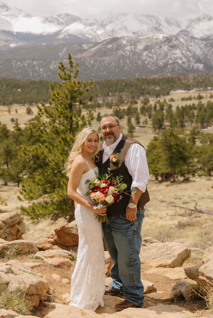 3M Curve Wedding Photos in Rocky Mountain National Park 