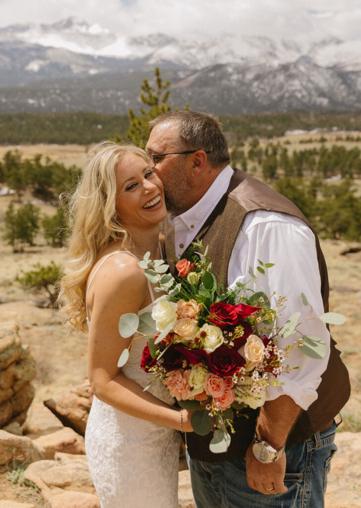 3M Curve Wedding Photos in Rocky Mountain National Park 