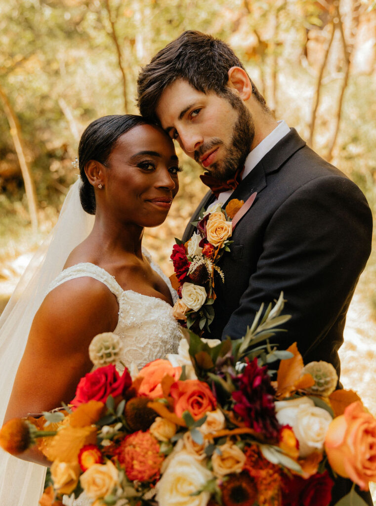 Wedding portraits at Copper Falls Wedding Venue in Loveland, Colorado 