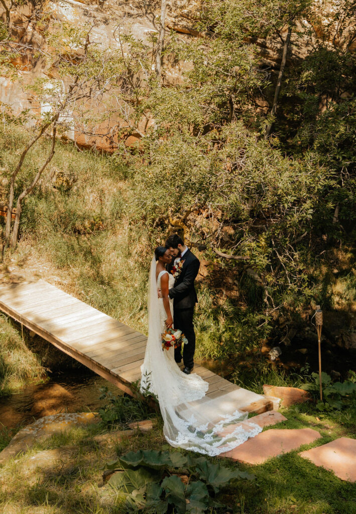 Wedding portraits at Copper Falls Wedding Venue in Loveland, Colorado 