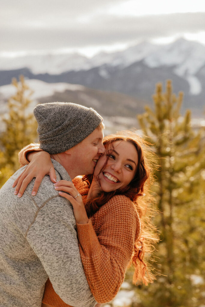 surprise proposal at sapphire point overlook 