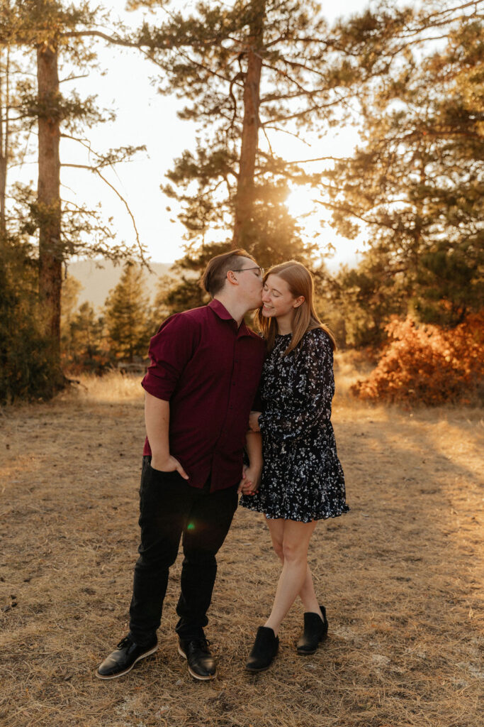 Colorado mountain engagement photos near Denver 