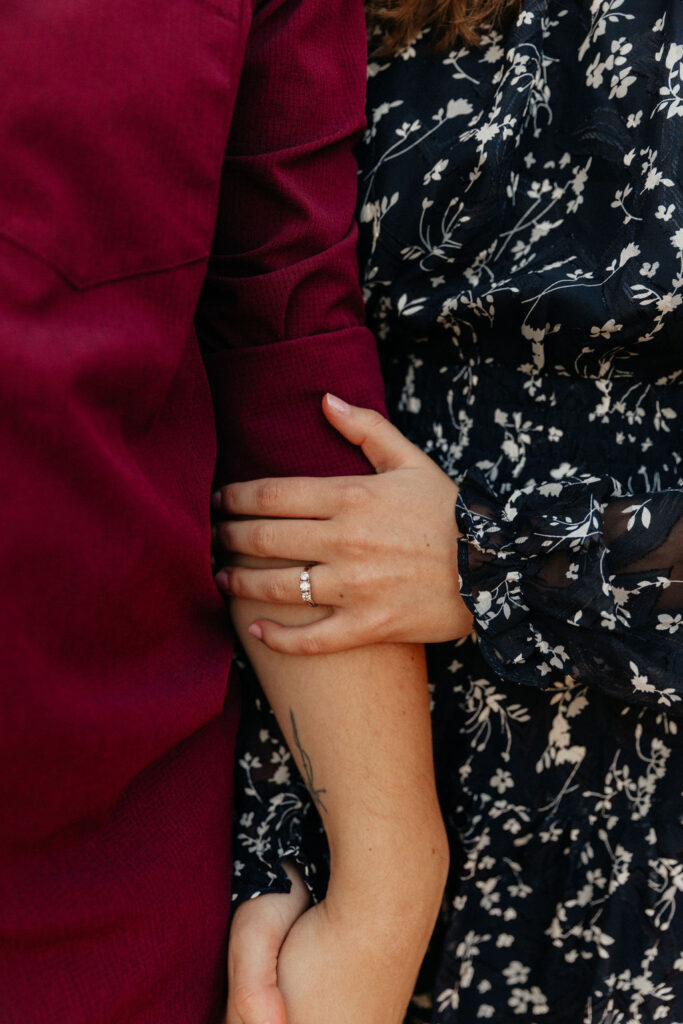 Colorado mountain engagement photos near Denver 