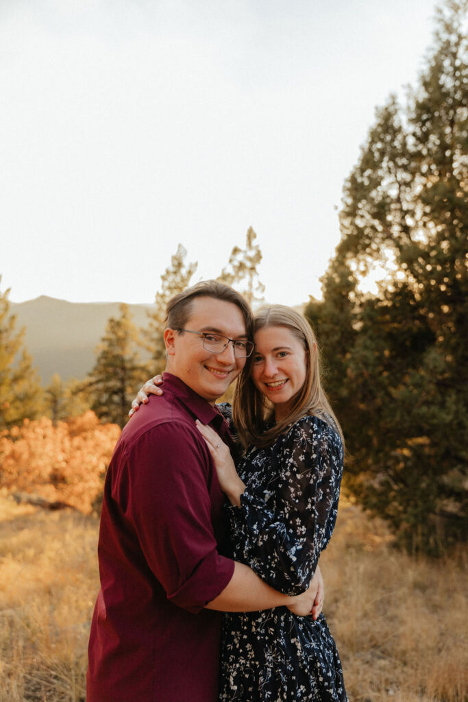 Colorado mountain engagement photos near Denver 