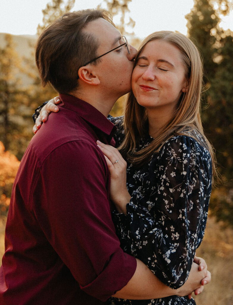 Colorado mountain engagement photos near Denver 