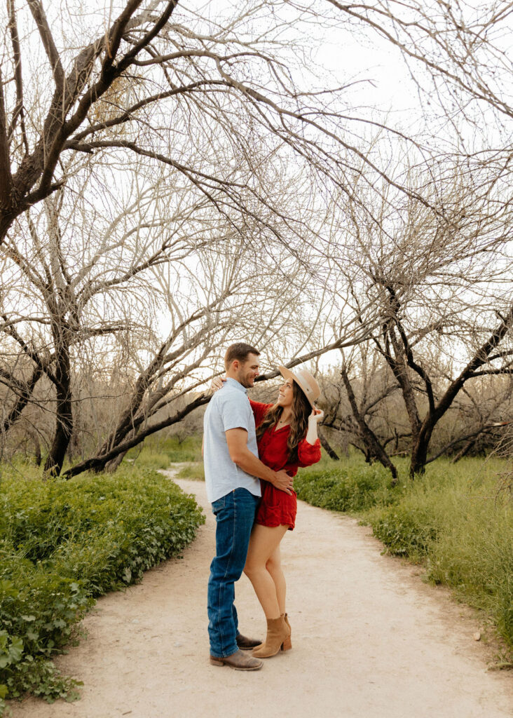 Saguaro Lake engagement session