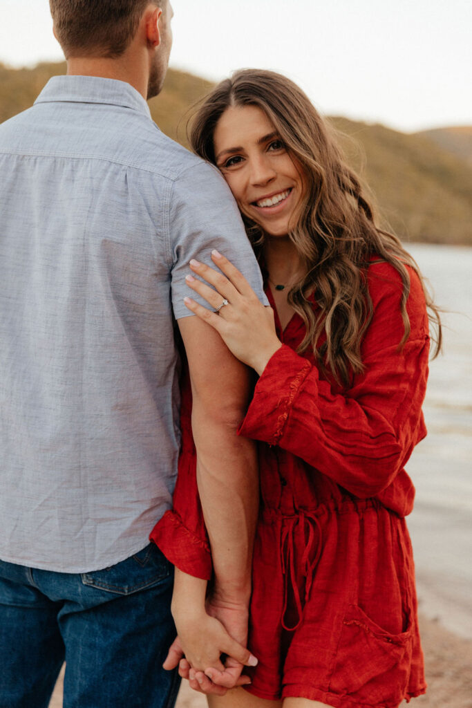 Saguaro Lake Engagement Photos