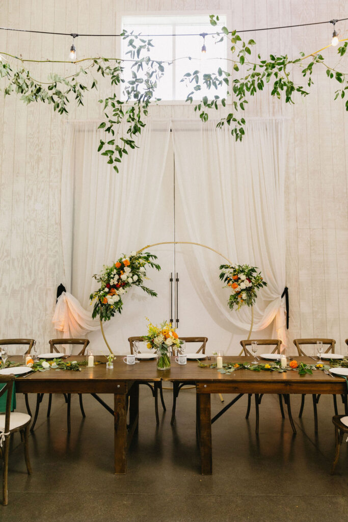 woodlands wedding venue co dreamy reception set up