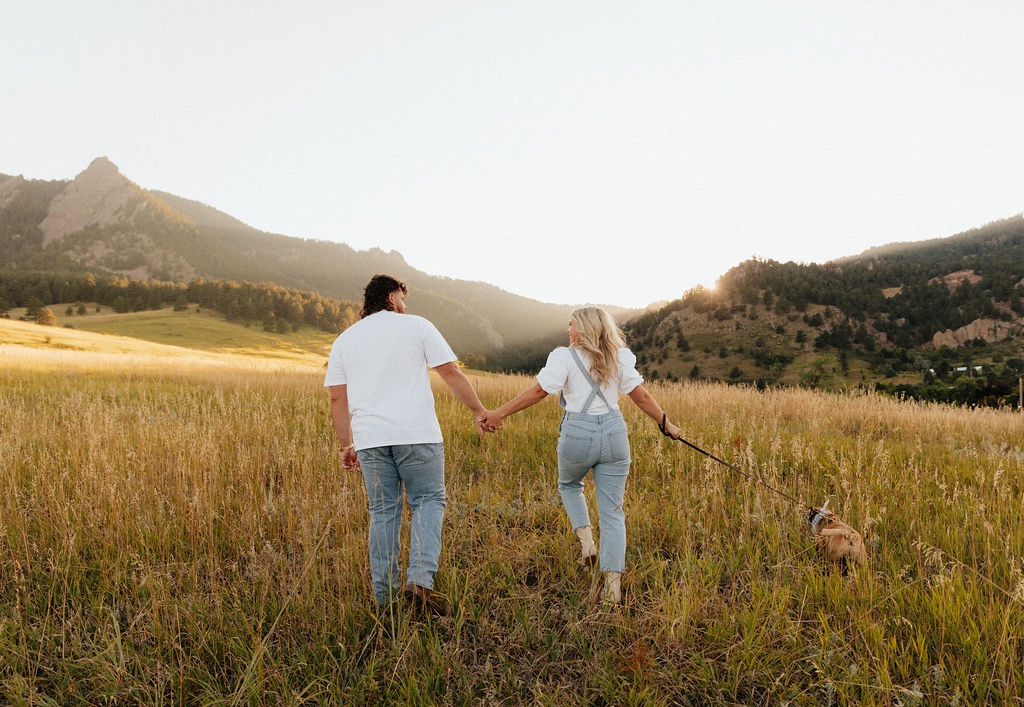 mountain boulder colorado engagement photo locations