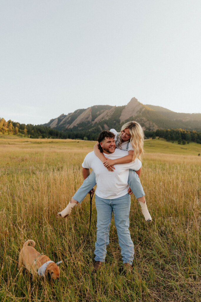 boulder colorado engagement photo locations