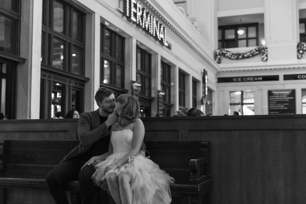 union station denver colorado engagement photos 