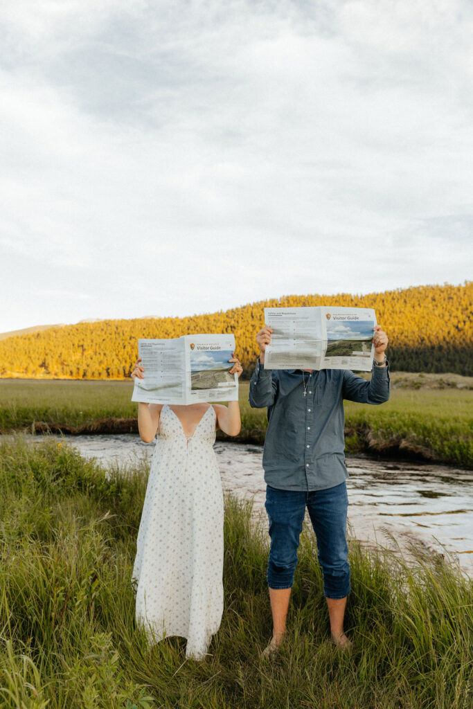 estes park colorado engagement photo locations