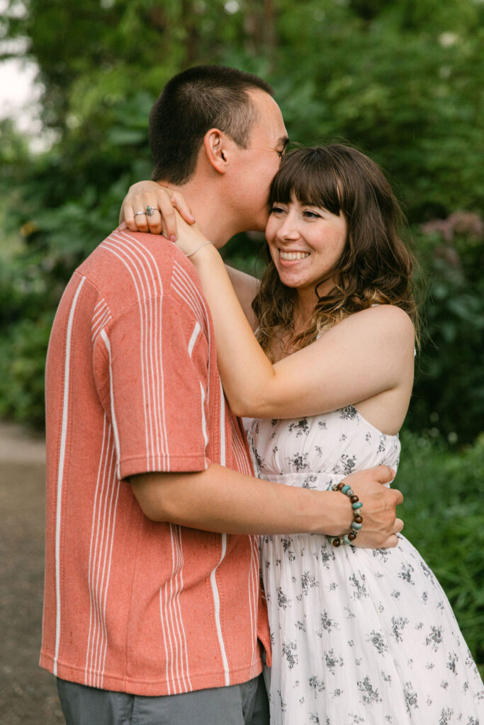 Gorgeous Colorado Engagement Photoshoot at Denver Botanic Gardens