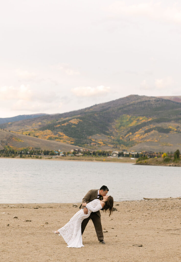 lakeside dip kiss at windy point campground